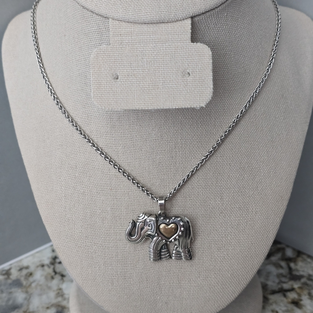 James Avery Retired Elephant Pendant - Picture 6 of 6